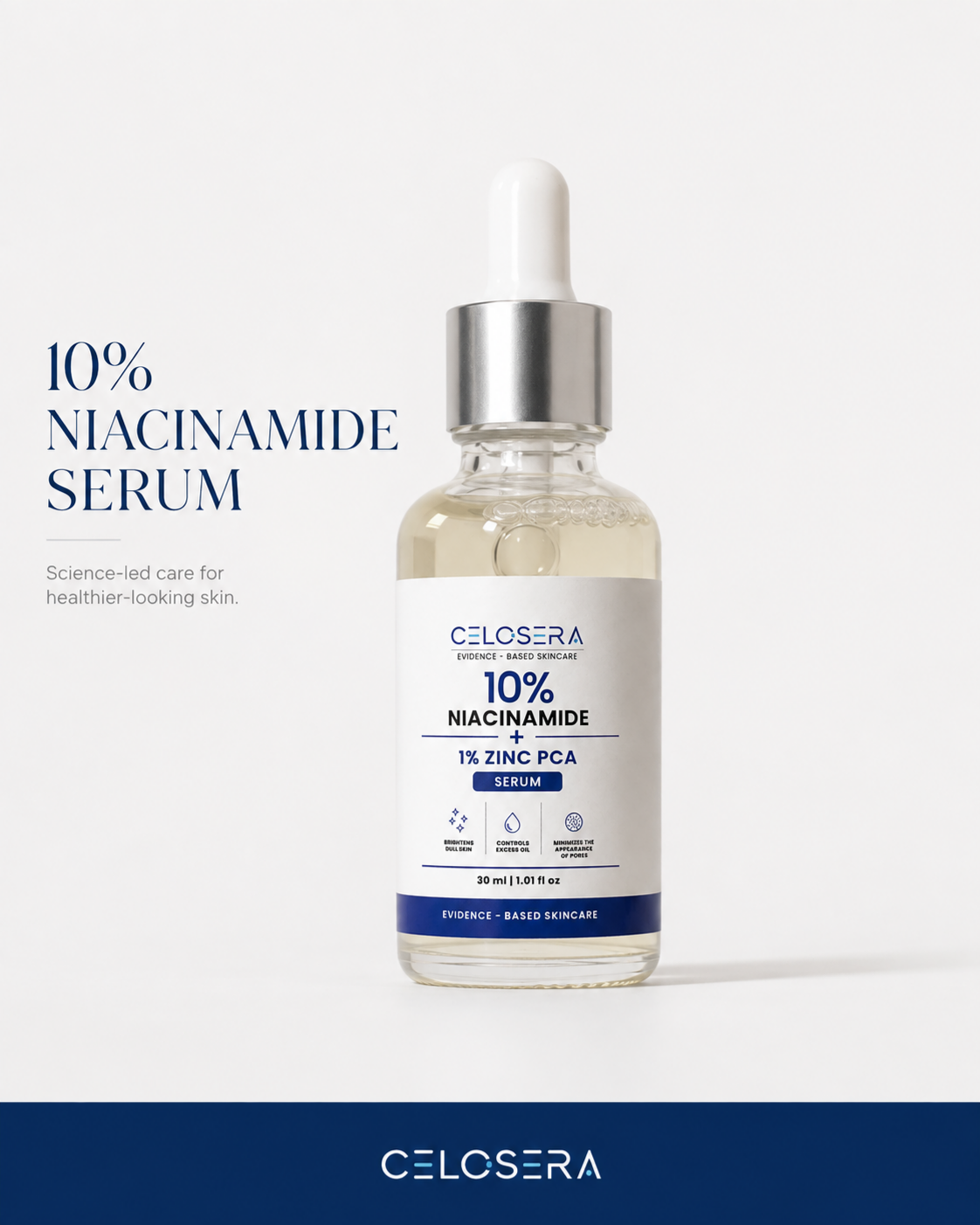 Niacinamide 10% Face Serum with Zinc PCA