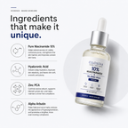 Niacinamide 10% Face Serum with Zinc PCA